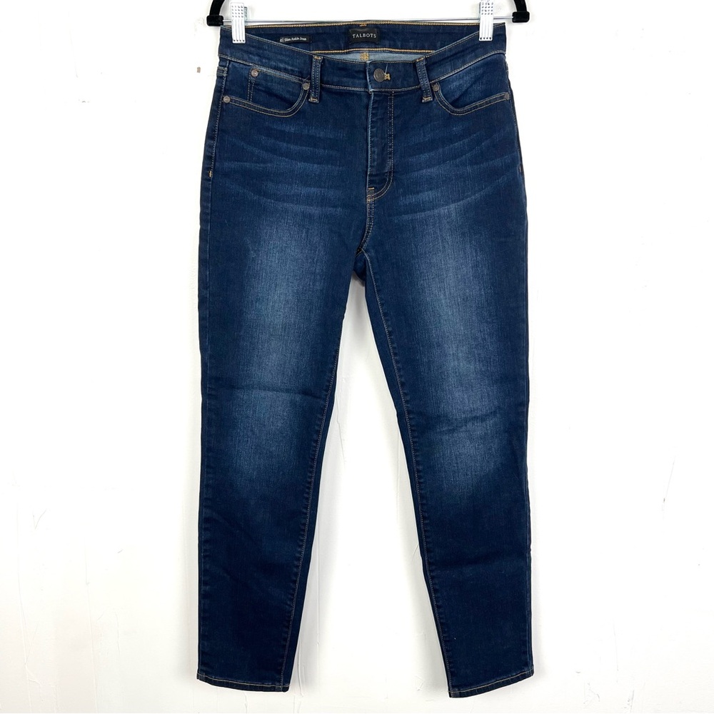 Talbots Dark Indigo Straight Leg Jeans